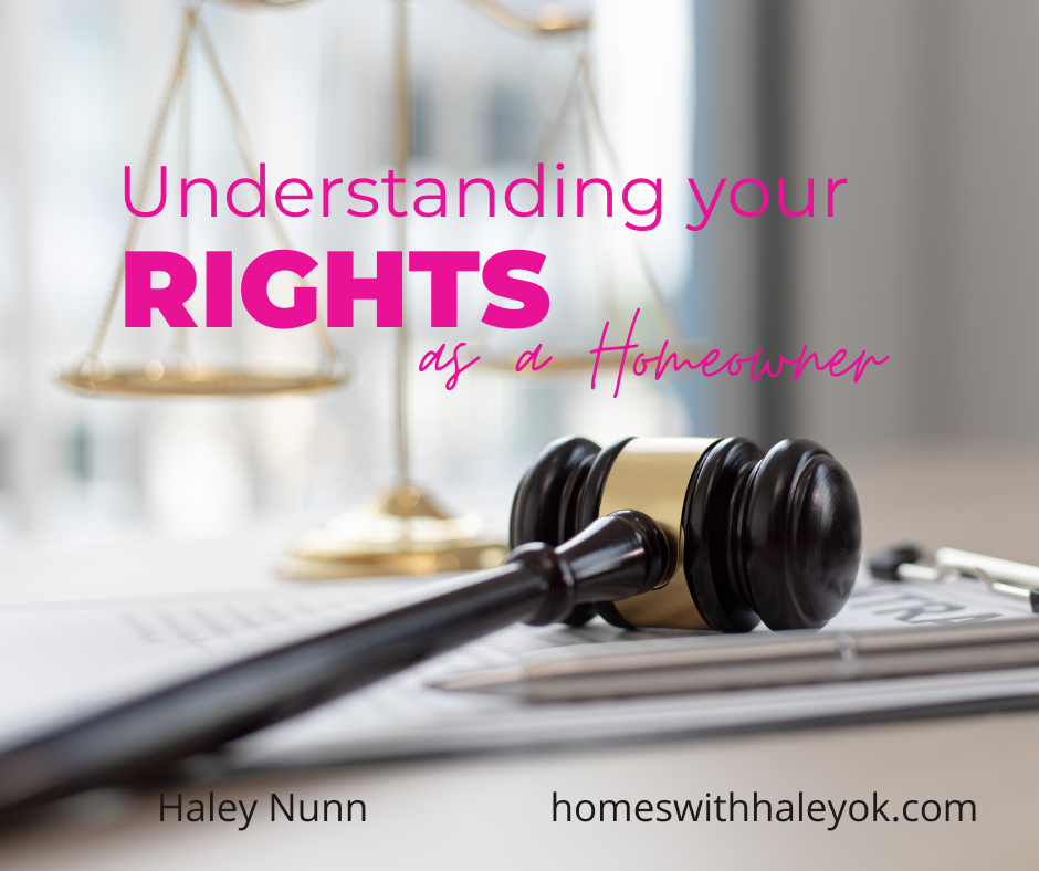 Understanding your Rights as a homeowner